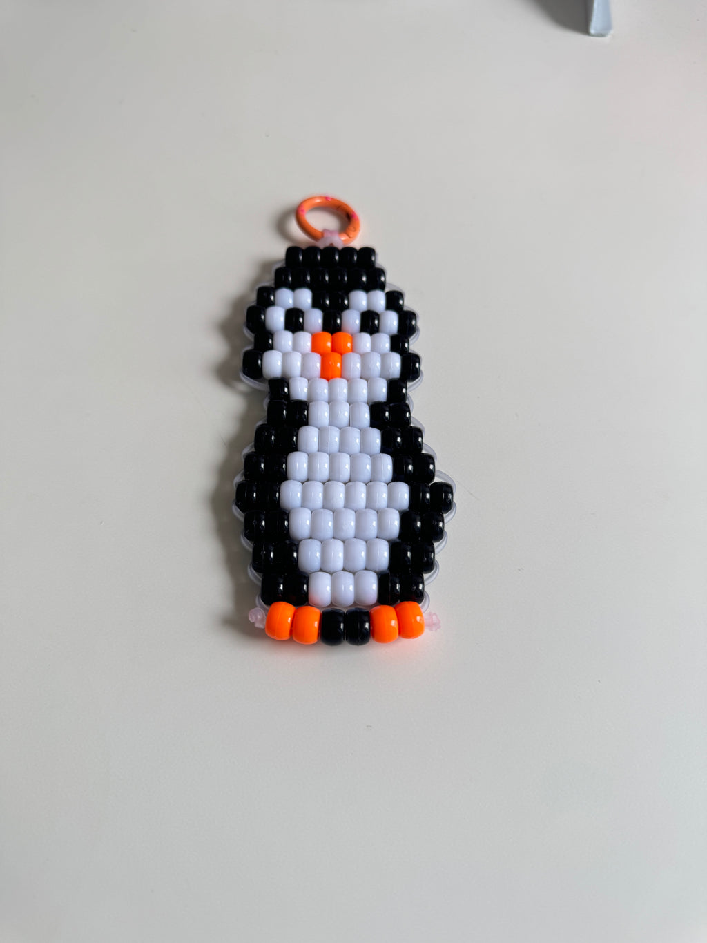 Penguin Beaded Charm