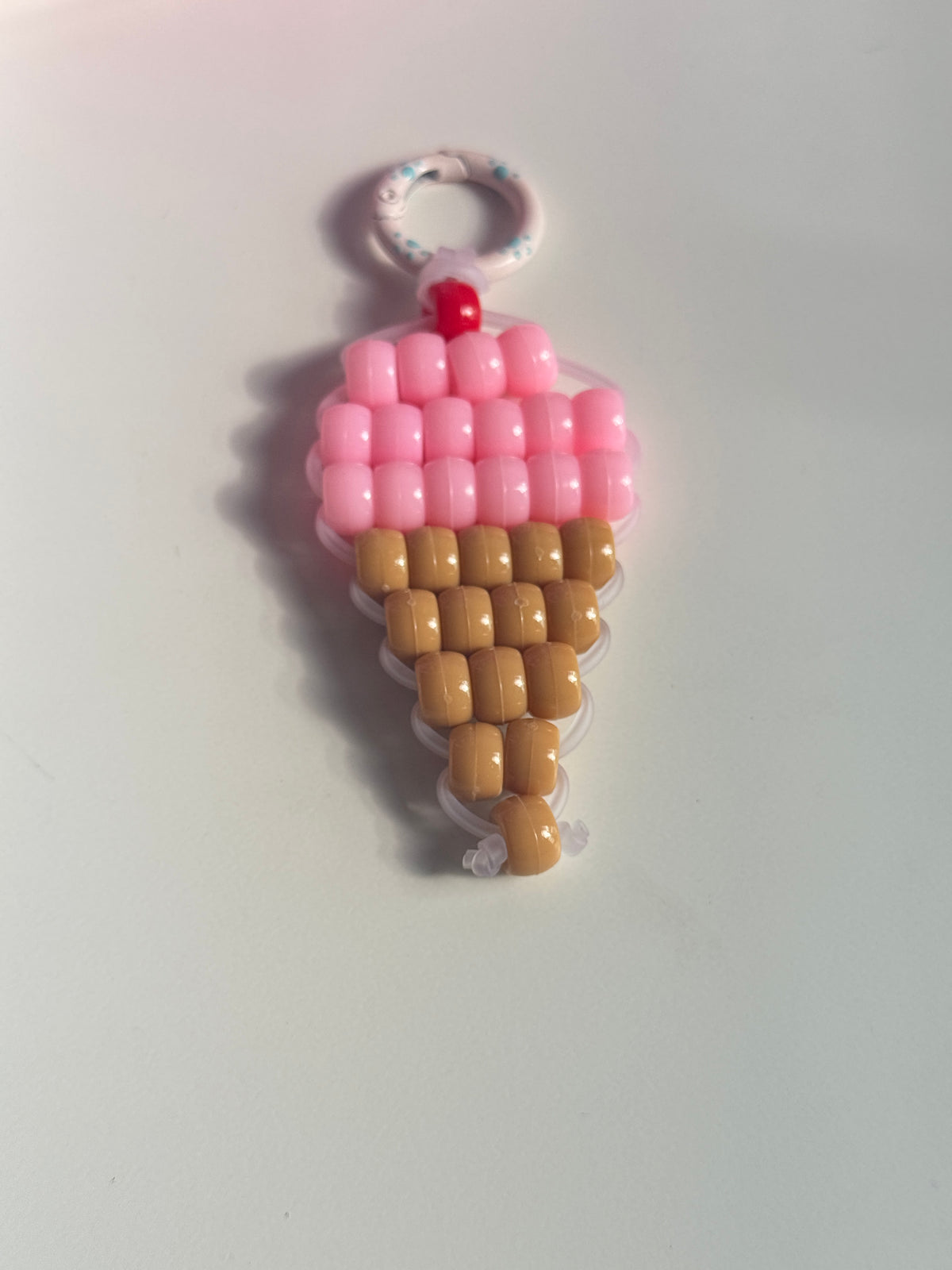 Ice Cream Beaded Charm