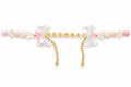 Personalized Pearl & Bow Name Bracelet