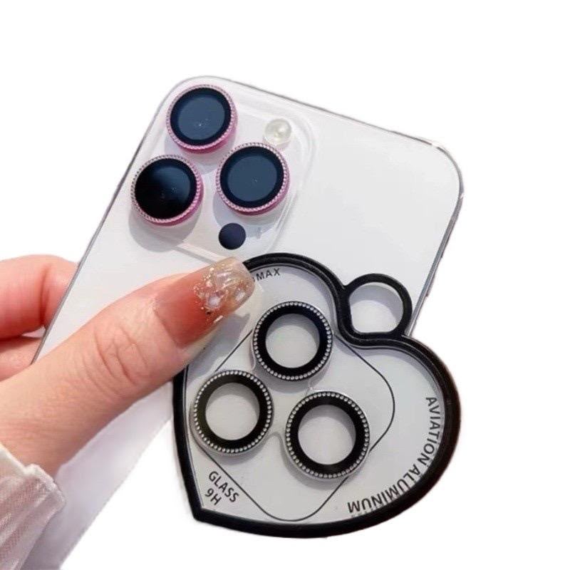 Silver Diamond Lens Camera protector
