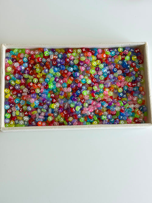 Colorful Letter Beads Mix
