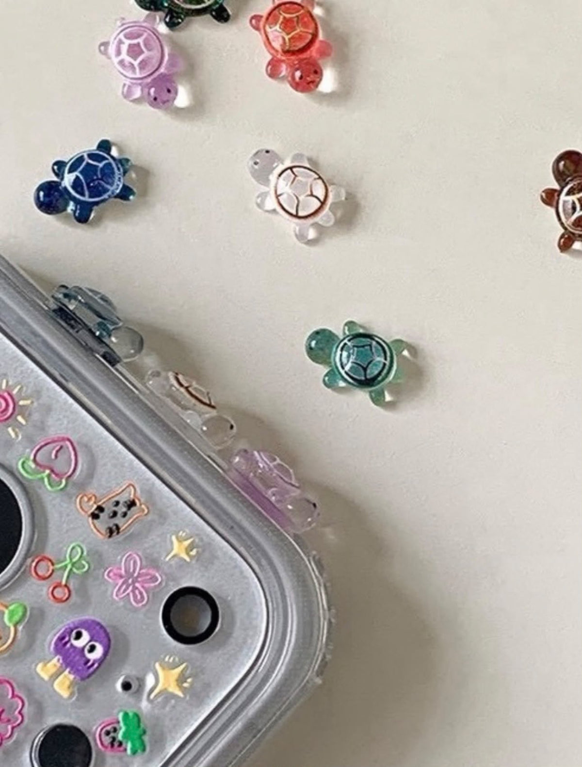 Mini Glow In Dark Turtles